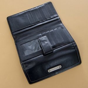 Michael Kors Tri-Fold Black Wallet